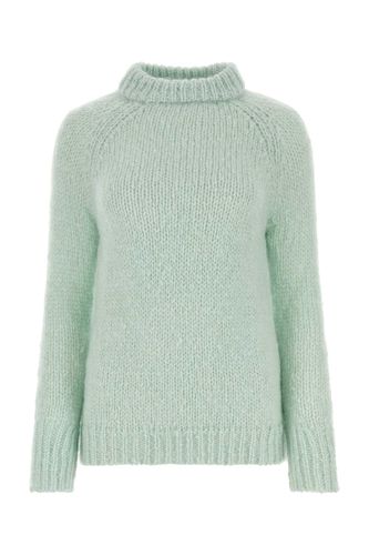 Mint Green Mohair Blend Sweater - Cecilie Bahnsen - Modalova