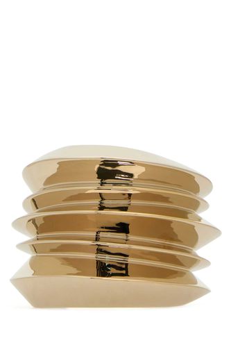 Saint Laurent Gold Metal Bracelet - Saint Laurent - Modalova