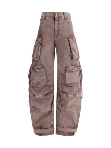 The Attico Fern Cargo Jeans - The Attico - Modalova