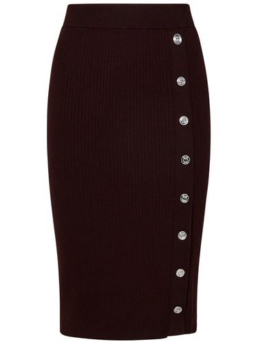 Pinko Button-detailed Knitted Skirt - Pinko - Modalova