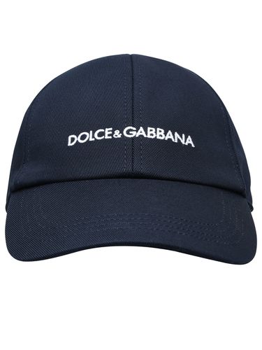 Dolce & Gabbana Black Cotton Hat - Dolce & Gabbana - Modalova