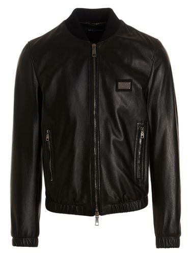 Dg Essential Bomber Jacket - Dolce & Gabbana - Modalova