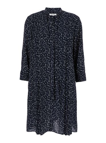 Pleated Mini Dress In Viscose Woman - Maison Kitsuné - Modalova