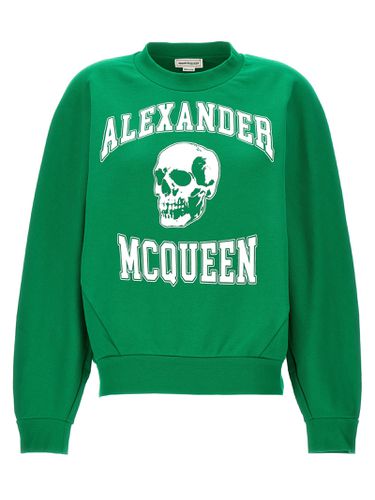 Varsity Skull Sweatshirt - Alexander McQueen - Modalova
