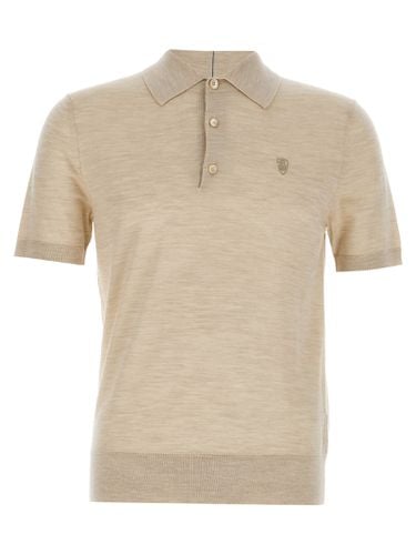 Burberry Wool Polo Shirt - Burberry - Modalova