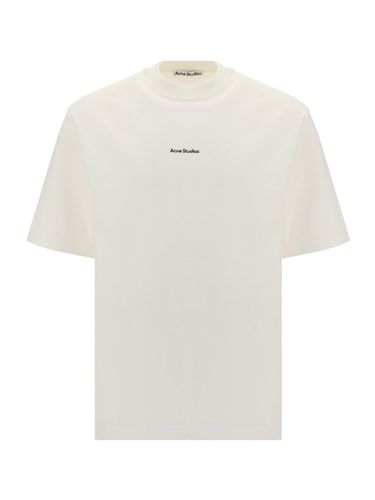 Regular Logo Print T-shirt - Acne Studios - Modalova