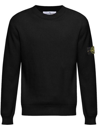 Compass-badge Crewneck Sweatshirt - Stone Island - Modalova