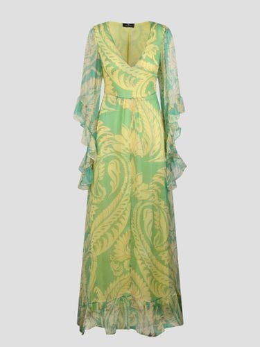 Etro Printed Tulle Dress - Etro - Modalova