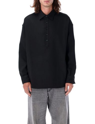 Buttoned Pullover Shirt - Emporio Armani - Modalova