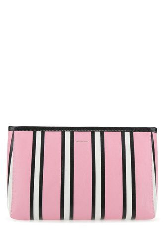 Multicolor Leather Barbes Clutch - Balenciaga - Modalova