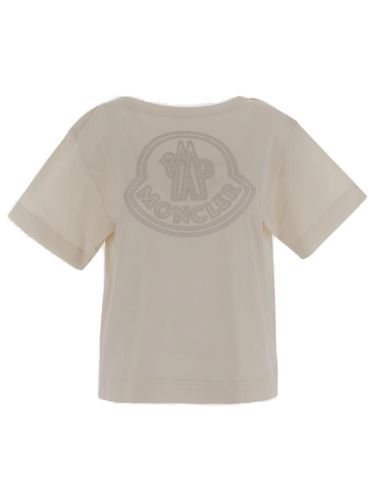 Logo Detailed Crewneck T-shirt - Moncler - Modalova