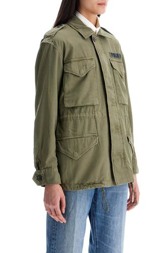 Loose Olive Green M51 Jacket In Cotton - Polo Ralph Lauren - Modalova