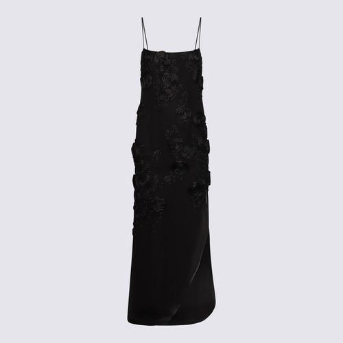 Blumarine Black Viscose Dress - Blumarine - Modalova