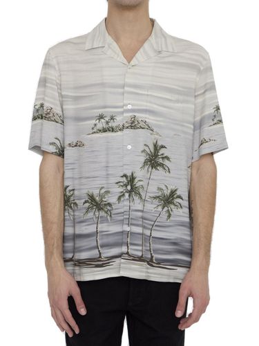 Hawaiian Buttoned Short-sleeved Shirt - Celine - Modalova