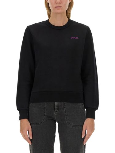 A. P.C. Sweatshirt With Logo - A.P.C. - Modalova