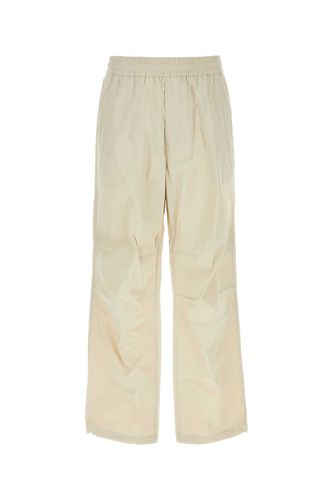 Burberry Sand Cotton Blend Pant - Burberry - Modalova