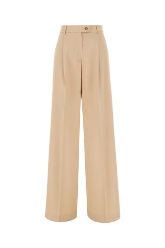 SportMax Beige Wool Pants - SportMax - Modalova