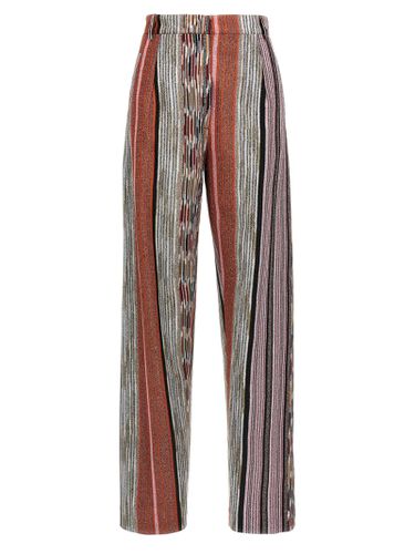 Missoni Lamé Striped Pants - Missoni - Modalova