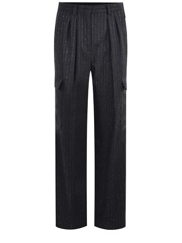 Manuel Ritz Wool Blend Trousers - Manuel Ritz - Modalova