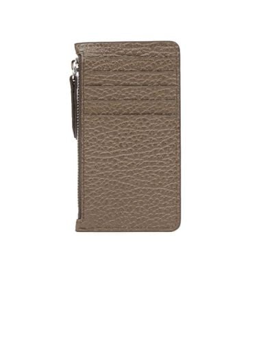 Brown Leather Cardholder - Maison Margiela - Modalova