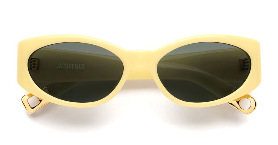 Jacquemus Ovalo - Yellow Sunglasses - Jacquemus - Modalova