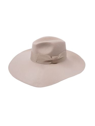 Ultra Fine Wool Maxi Fedora - Filippo Catarzi - Modalova