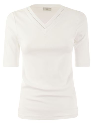 Peserico T-shirt Bianco - Peserico - Modalova