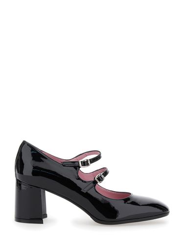 Alice Pumps With Double Straps In Patent Leather Woman - Carel - Modalova