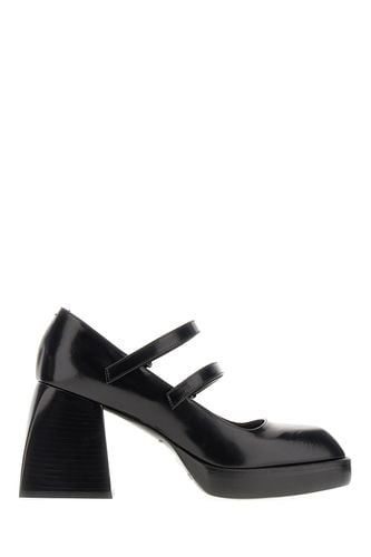 Black Leather Bulla Babies 65 Pumps - Nodaleto - Modalova