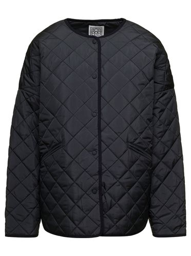 Quilted Jacket With Round Neckline In Recycled Fabric Woman - Totême - Modalova