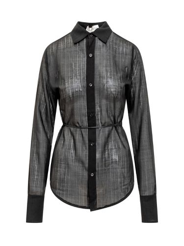 Slim Lacing Shirt - Ludovic de Saint Sernin - Modalova