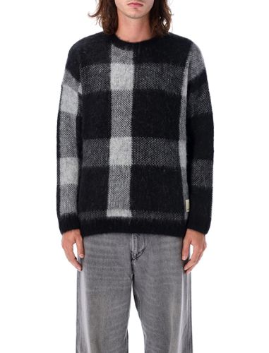 Emporio Armani Plaid Alpaca Sweater - Emporio Armani - Modalova