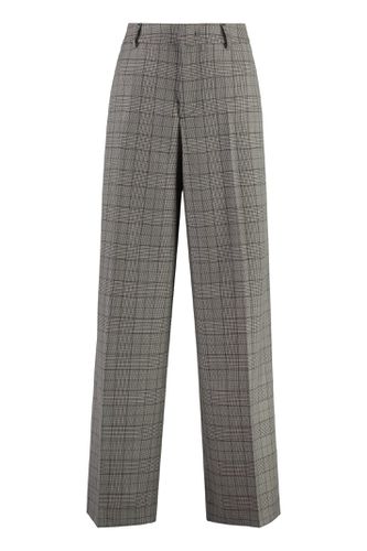 PT Torino Wool Wide-leg Trousers - PT Torino - Modalova