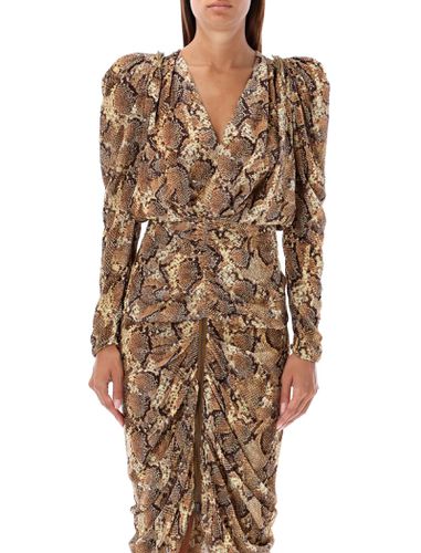 Snake Print V-neck Top - Isabel Marant - Modalova