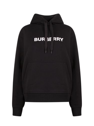 Logo Hooded Oversized Sweatshirt - Burberry - Modalova