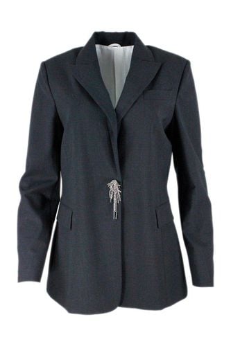 Pin Embellished Tailored Blazer - Brunello Cucinelli - Modalova