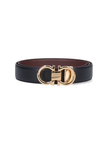 Ferragamo gancini Reversible Belt - Ferragamo - Modalova