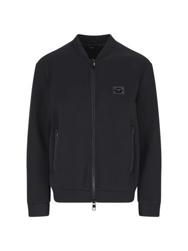 Dolce & Gabbana Logo Tech Jacket - Dolce & Gabbana - Modalova