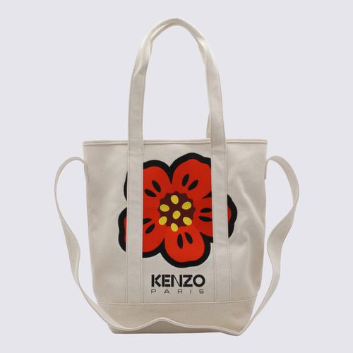 Kenzo Beige Cotton Tote Bag - Kenzo - Modalova