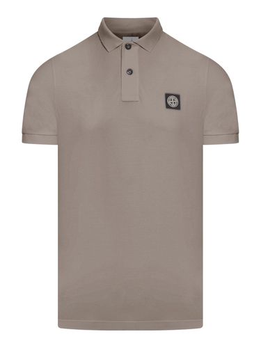 Stone Island Slim Fit Polo Shirt - Stone Island - Modalova