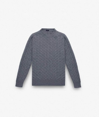 Cable Knit Sweater Col Du Pillon Sweater - Larusmiani - Modalova