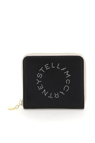 Logo Perforated Zipped Wallet - Stella McCartney - Modalova