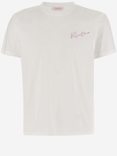 Valentino Cotton T-shirt - Valentino - Modalova