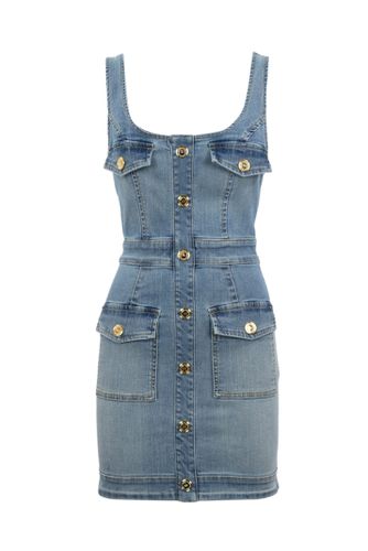 Elisabetta Franchi Denim Dress - Elisabetta Franchi - Modalova