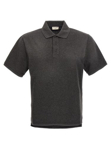 Saint Laurent Cassandre Polo Shirt - Saint Laurent - Modalova