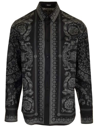 Versace Barocco Print Shirt - Versace - Modalova