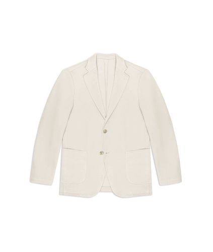 Sporty Cotton Blazer Muscat Blazer - Larusmiani - Modalova