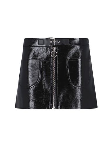 Buckled Zipped Mini Skirt - Courrèges - Modalova