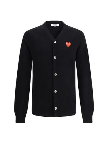 Logoed Cardigan - Comme des Garçons Play - Modalova