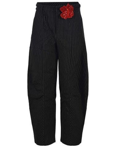 Pinstriped cargo Pants - Rotate by Birger Christensen - Modalova